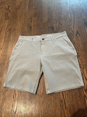 Men's Damens Gray Cargo Shorts - Classic Everyday Fit - Mugsy Damens 35 9in